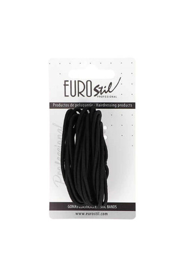 Eurostil Negro Negro Gomas Elasticas 1un