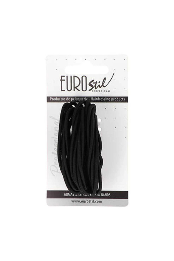 Eurostil Negro Negro Gomas Elasticas 1un
