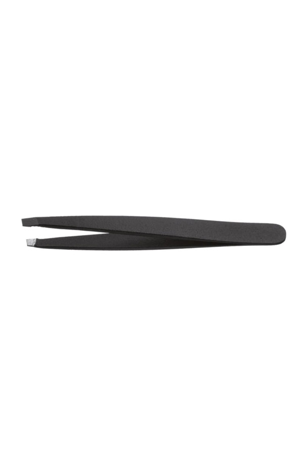 Eurostil Dorada Punta Oblicua Pinza De Depilar 9cm 1un