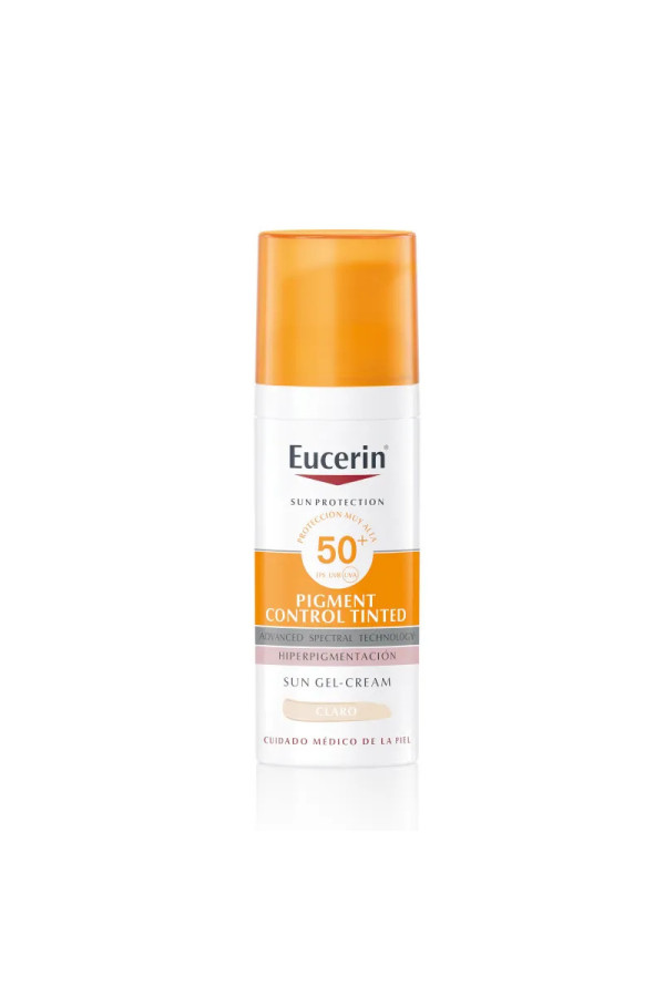 Eucerin Sun Fluide Anti-Pigment Visage SPF50+ Lumière Teintée 50ml