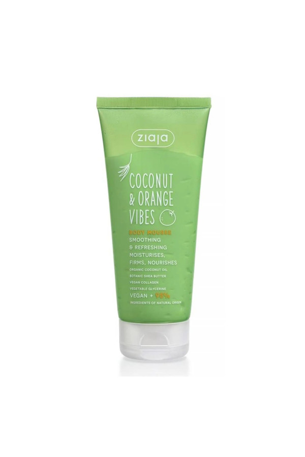 Ziaja Coconut y Orange Vibes Mousse Corporal Suavizante y Refrescante 200ml