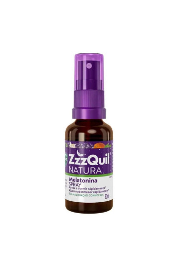 ZzzQuil Natura Spray Oral de Mélatonine 30ml