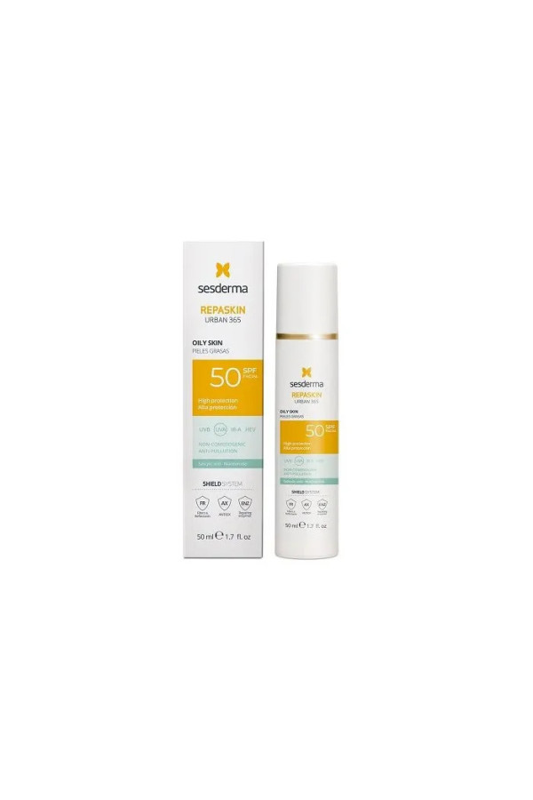 Sesderma Repaskin Urban 365 Photoprotecteur Peau Grasse Spf50 50ml