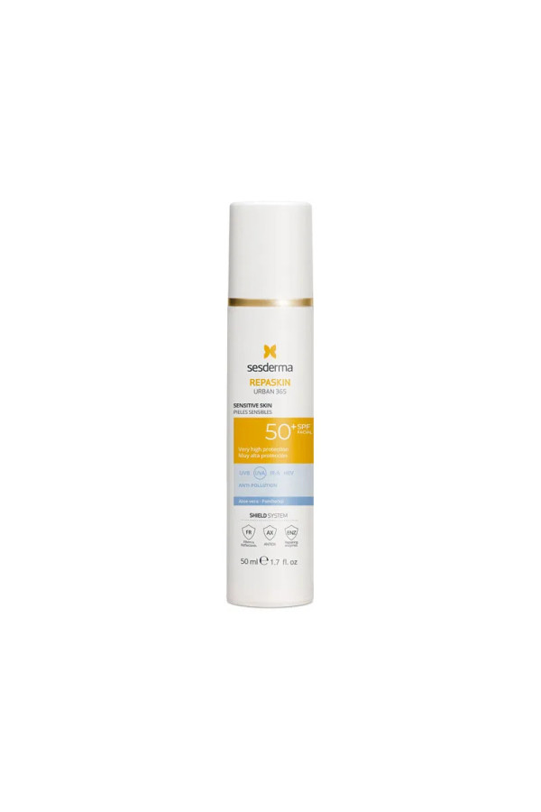 Sesderma Repaskin Urban 365 Photoprotecteur Peaux Sensibles Spf 50+ 50ml