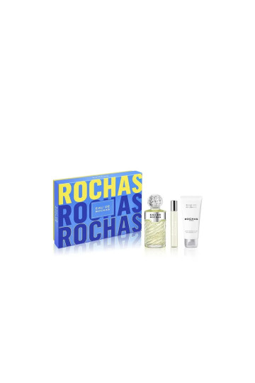 Set Eau Rochas Edt 100ml Body 100ml Edt 20ml@