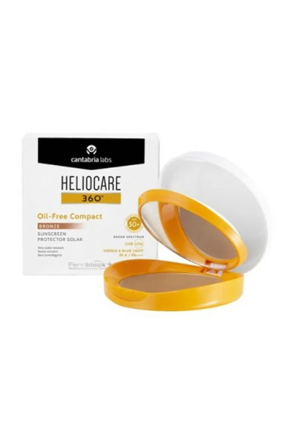 Heliocare 360º Couleur Compact SansHuile Bronze 10g