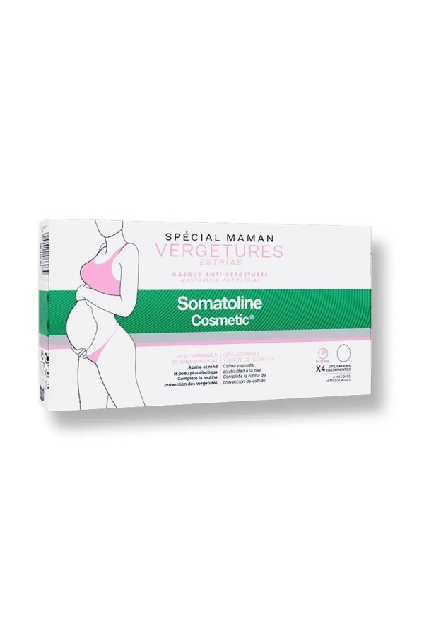 Somatoline Masque Spécial Anti-Stries pour Mamans 4 Unités