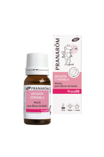 Pranarôm PranaBB Huiles Essentielles Diffuseur Purifiant Bébés 10 ml
