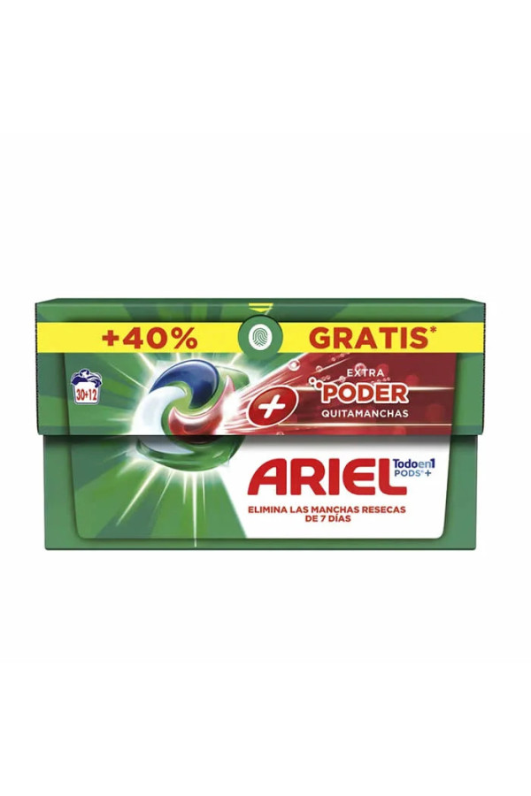 Ariel Pods Extra Stain Removal Power 3-in-1 Detergent 42 Capsules