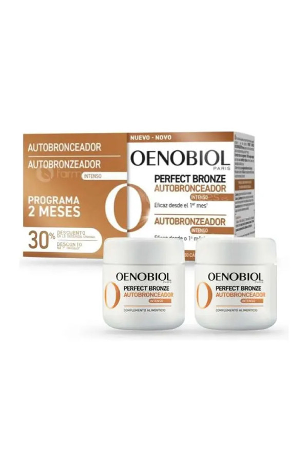 Capsules Auto-Bronzantes OENOBIOL Duo 2x30