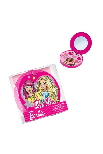 Cartoon Lorenay Barbie Polvera Espejo Brillo L C