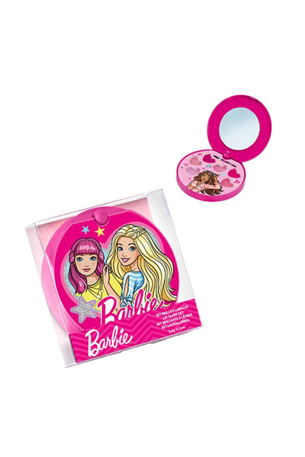 Cartoon Lorenay Barbie Polvera Espejo Brillo L C