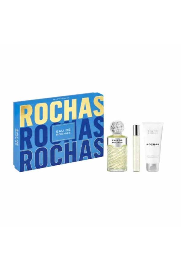 Rochas Eau De Rochas Eau De Toilette Vaporisateur 100ml Coffret 3 Produits