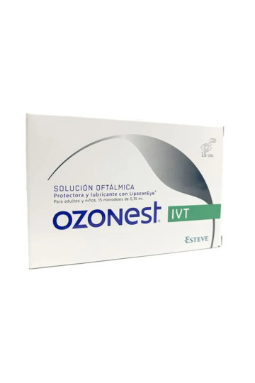 Esteve Ozonest IVT Solution Ophtalmique 15 x 0,35 ml