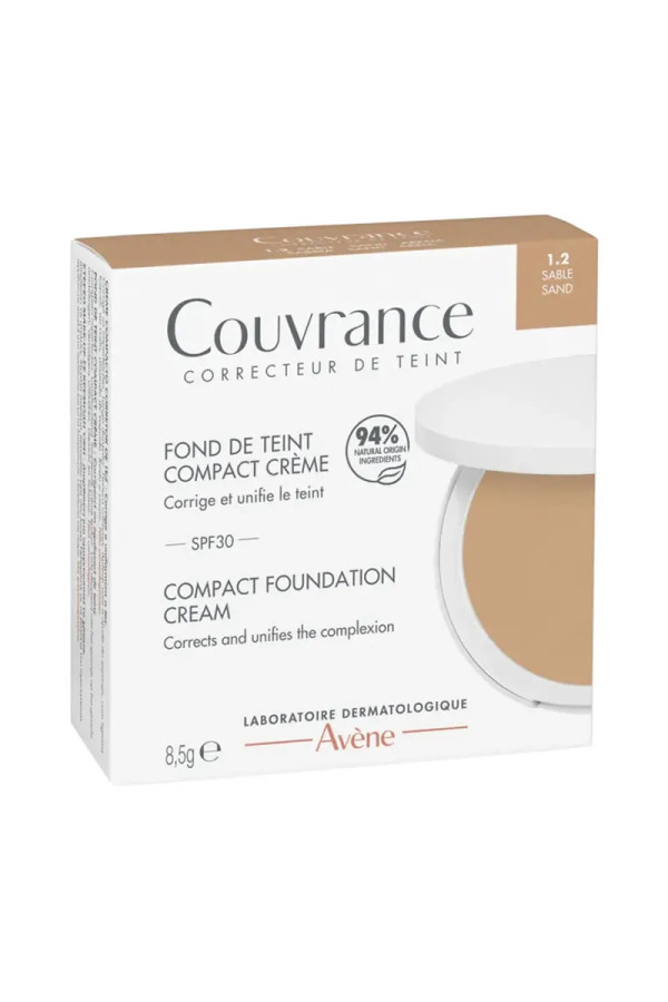 Couvrance Fond De Teint Compact Crème 1.2 Sable