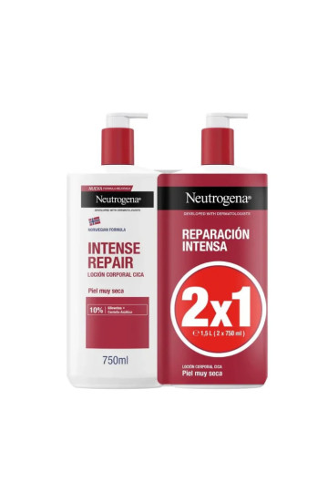 Neutrogena Lotion Réparatrice Intense 2x750ml