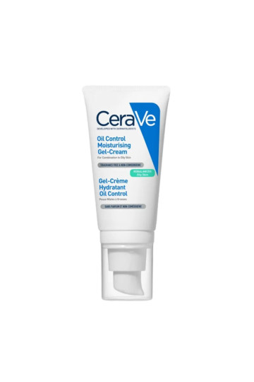 CeraVe Gel-Crème Hydratant Régulateur de Sébum Peau Mixte et Grasse 52 ml
