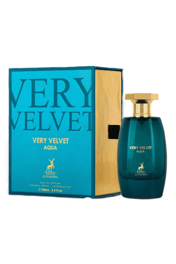 Maison Alhambra Very Velvet Aqua Velvet Velvet Eau De Parfum 100ml Spray