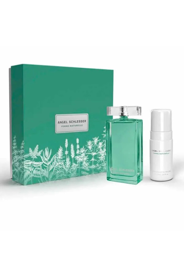 Angel Schlesser Femme Naturelle Eau De Toilette Vaporisateur 100ml Coffret 2 Produits