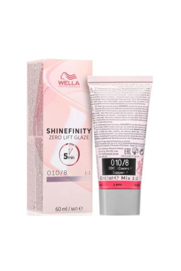 Wella Shinefinity Zero Lift Glaze Tinte 0108 60ml 1un