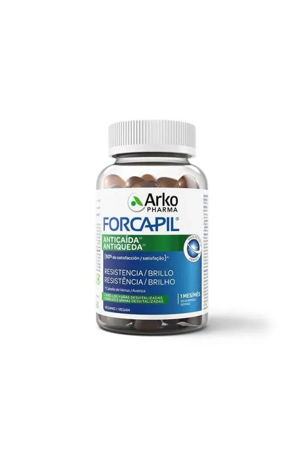 Arkopharma Forcapil Anti-Chute 60 Bonbons Gommes