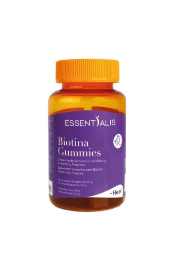 Essentialis Heel Gummies Biotine 60 Unités
