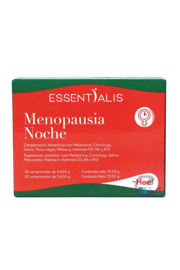 Essentialis Heel Ménopause Nuit 30 Comprimés