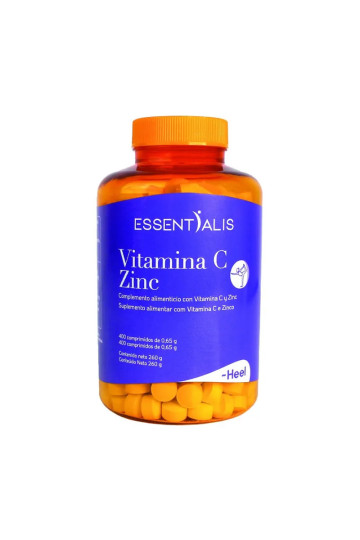 Heel Essentialis Vitamine C Zinc 400 Comprimés