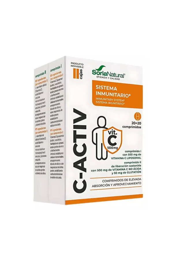 C-Activ 40 Comprimés Soria Natural