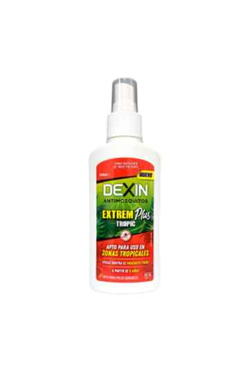 Dexin Répulsif Anti-Moustiques Extrême Plus Tropic 100 ml