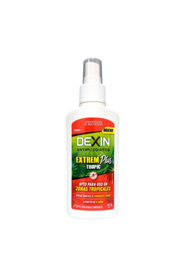 Dexin Répulsif Anti-Moustiques Extrême Plus Tropic 100 ml