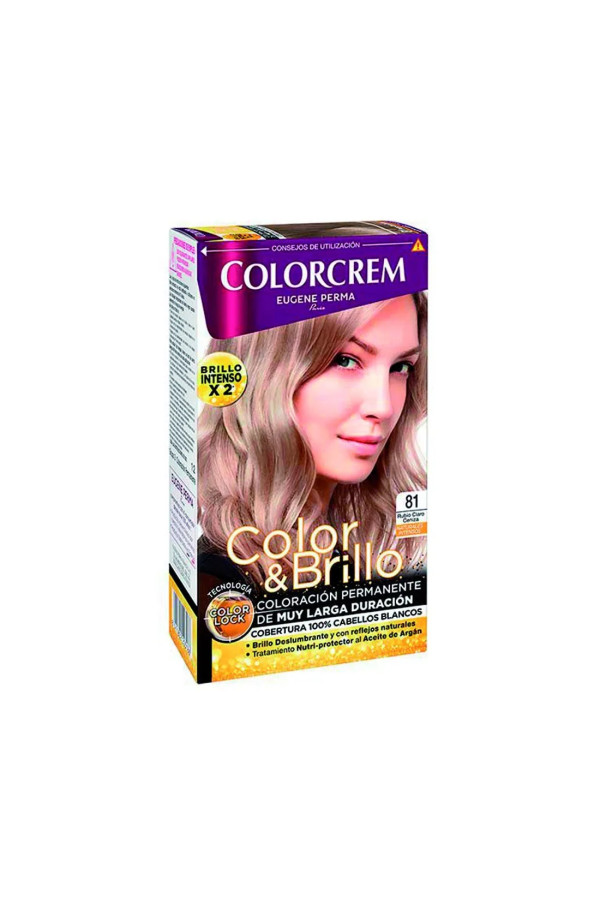 Eugene Perma Tinte Pelo Colorcrem 81 Rubio Claro Ceniza