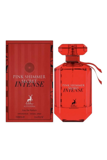 Maison Alhambra Pink Shimmer Secret Intense Eau De Parfum 100ml Spray