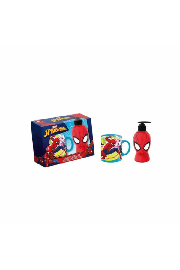 Marvel Spiderman Shower Gel And Shampoo 300ml Coffret 2 Produits