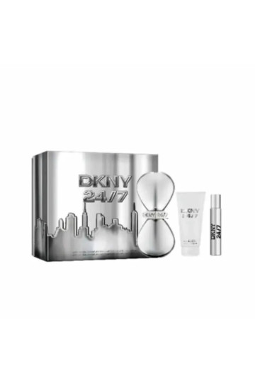 DKNY 24/7 Eau De Perfume Spray 100ml Coffret 3 Produits