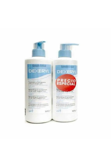 Dexeryl Crème Emolliente Peau Sèche 2x500g
