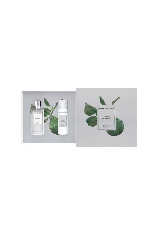 Angel Schlesser Instant Tempting Bergamont Watercolor Coffret Eau De Toilette Spray 100ml Set 2 Pieces