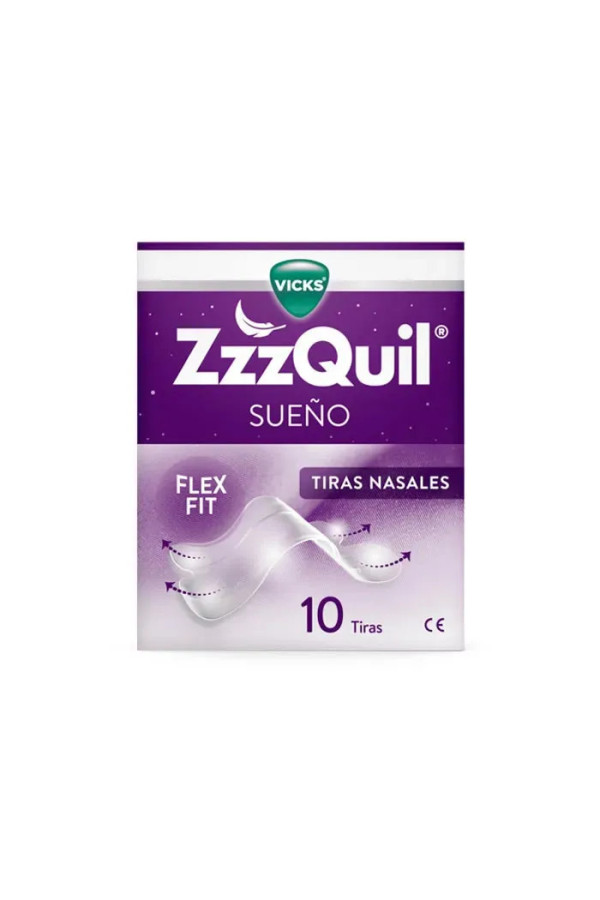 Bandelettes nasales ZzzQuil Sleep 10 unités