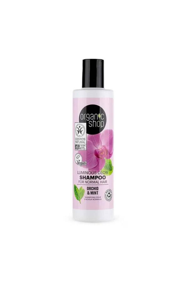 Organic Shop Natura Siberica Orchid y Mint Champu Cabello Normal 280ml