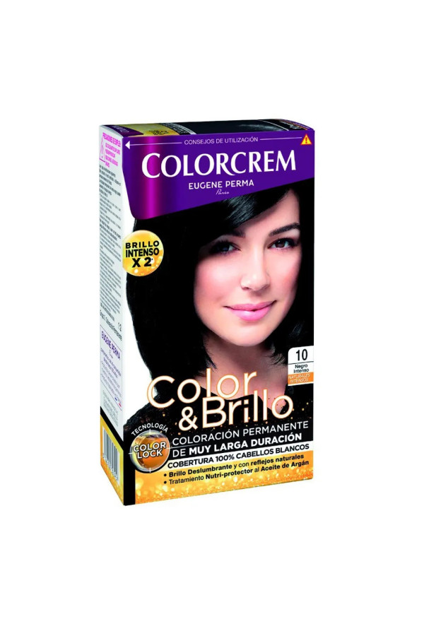Eugene Perma Tinte Pelo Colorcrem 10 Negro Intenso
