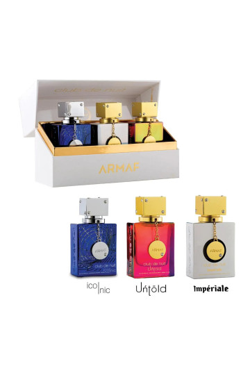 Armaf Club De Nuit Eau De Parfum Iconic 30ml Spray Untold Eau De Parfum 3 Imperiale Eau De Parfum 3