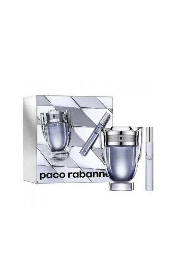 Paco Rabanne Invictus Eau De Toilette Vaporisateur 100ml Coffret 2 Produits