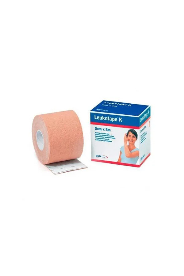 Bsn Medical Bande Adhesive Elastique Leukotape K Rose 5cmx5cm