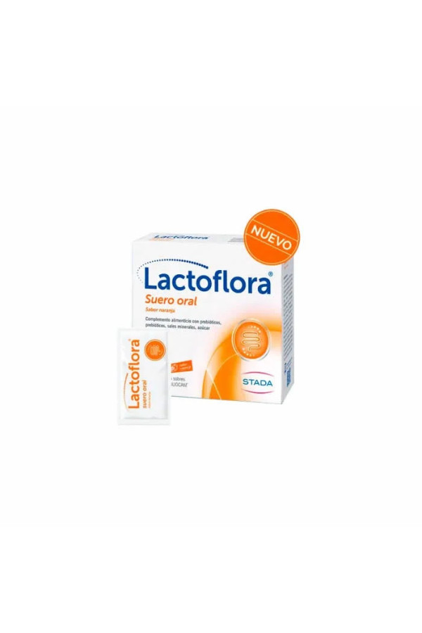 Lactoflora Oral Serum Orange Flavor Probiotics Prebiotics 6 Sachets