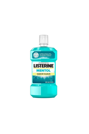 Listerine Menthol Doux Zéro 750ml
