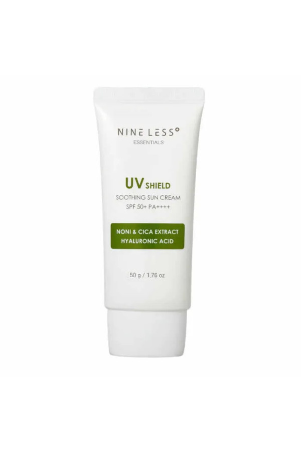 Nine Less Essentials UV Shield Soothing Sun Cream SPF 50+ 50g
