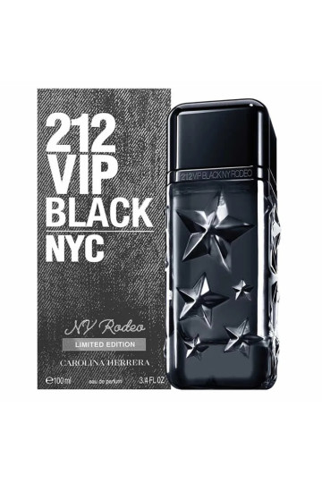 Carolina Herrera 212 Vip Black Ny Rodeo Eau De Parfum Vaporisateur 100ml Limited Edition