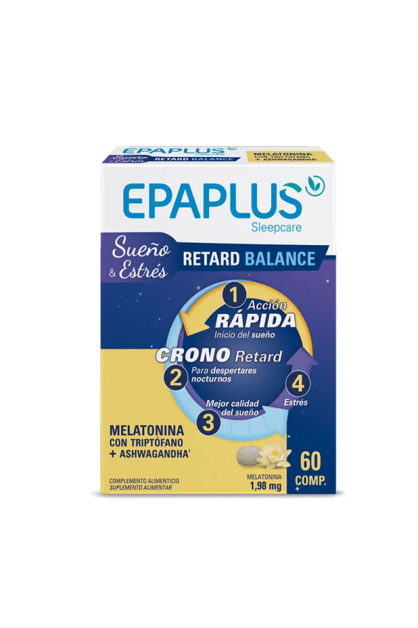 Epaplus Sleepcare Retard Balance Sommeil Et Stress 60 Comprimés