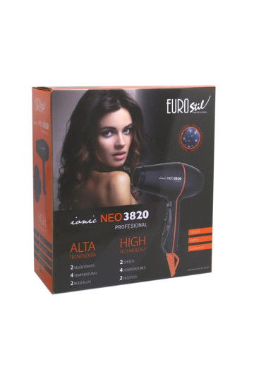 Eurostil Ionic Neo3820 Profesional Secador 2000w 1un