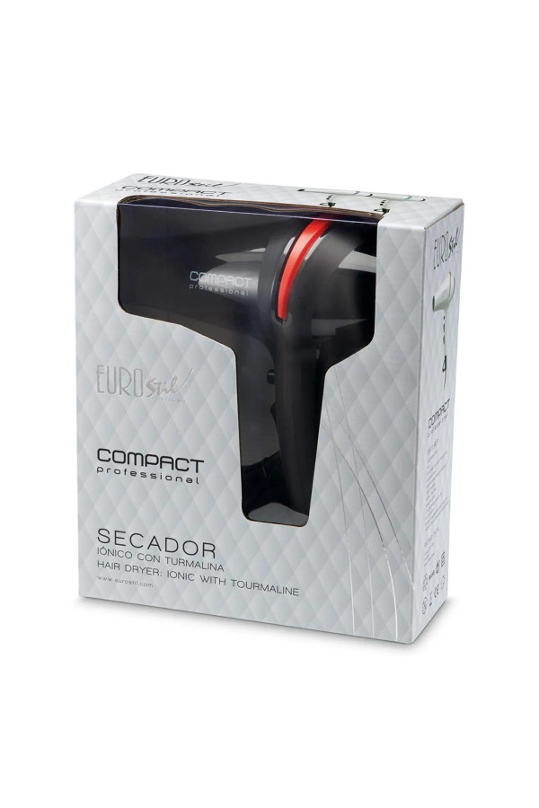 Eurostil Compact Profesional Secador Con Turmalina 2000w 1un